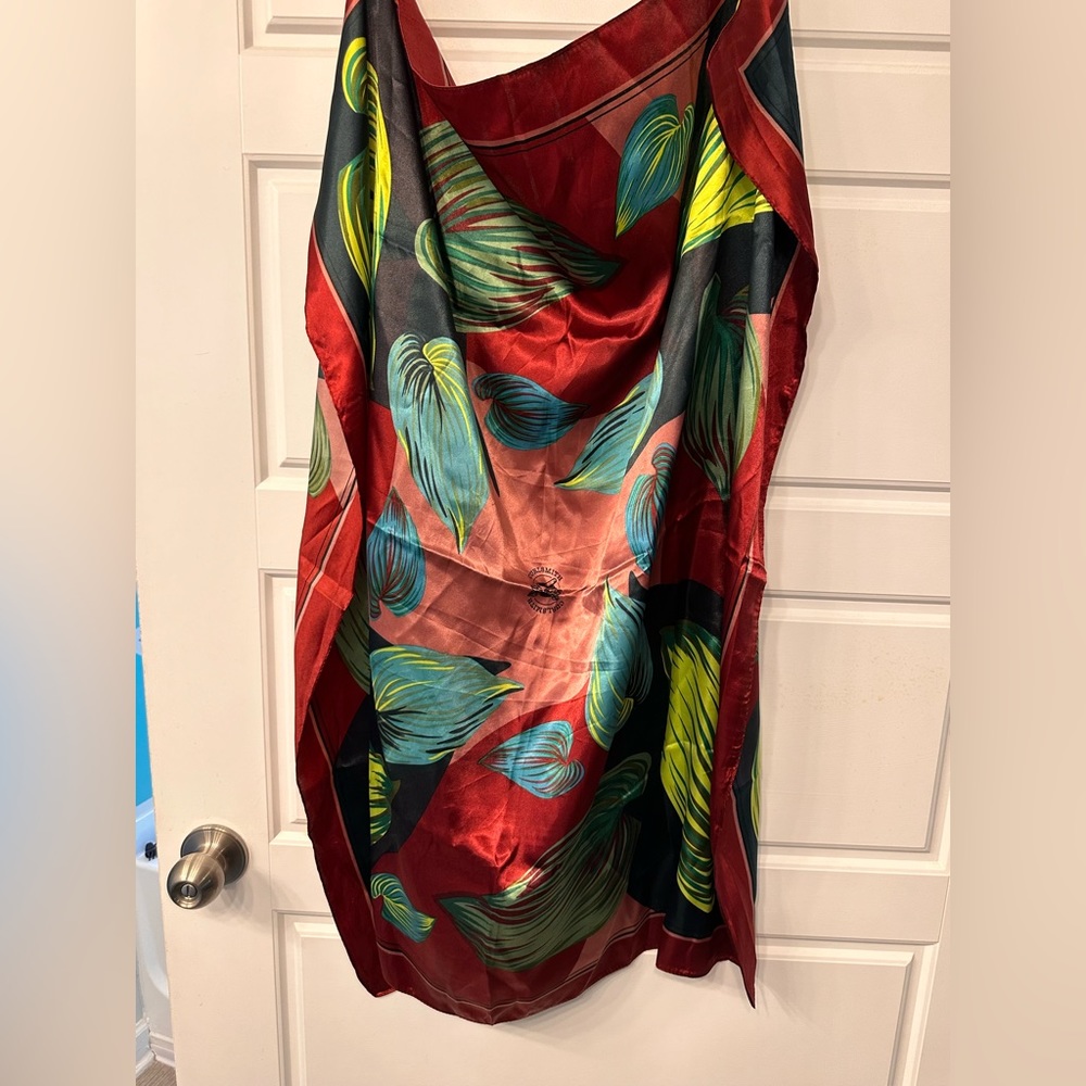 Large Satin Head Scarf